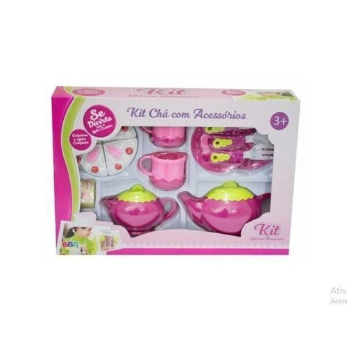 Kit Conjunto De Chá Com 13 Peças Brinquedo Infantil - Compre Agora