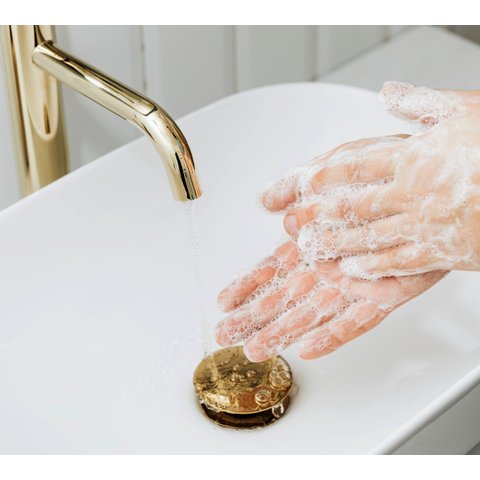 Valvula Ralo Click Dourado Gold 7/8 inox Pia Lavatório Cuba