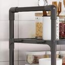 Ver imagem 5 de Rack Suporte Microondas Organizador Cozinha Lavanderia Prateleira Multiuso Porta Temperos Produtos D