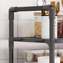 Ver imagem 5 de Rack Suporte Microondas Organizador Cozinha Lavanderia Prateleira Multiuso Porta Temperos Produtos D