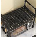 Ver imagem 4 de Rack Suporte Microondas Organizador Cozinha Lavanderia Prateleira Multiuso Porta Temperos Produtos D