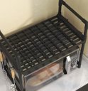 Ver imagem 4 de Rack Suporte Microondas Organizador Cozinha Lavanderia Prateleira Multiuso Porta Temperos Produtos D
