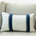 Ver imagem 2 de Coleção Maré - Almofada Marítima Retangular Tipo:completa