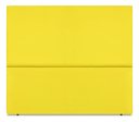 Ver imagem 1 de Cabeceira Cama Box Organica Casal 140cm Luna Suede C/frame Amarelo