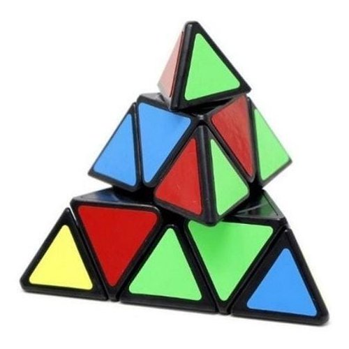 NIUTA Conjunto de cubos de velocidade 3 x 3 x 3, cubo mágico de pirâmide  liso : : Casa
