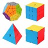 Kit Cubo Magico Moyu Pyraminx Megaminx Skewb Square1 - 1