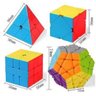 Kit Cubo Magico Moyu Pyraminx Megaminx Skewb Square1 - 2