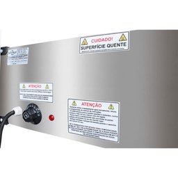 Carro Buffet Conjugado Duplo Spl513co 10 Cubas Quentes E 5 Frias 127V - Spolu - 5