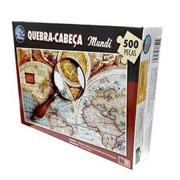 Pais & Filhos Quebra-Cabeça Mundi 500 Peças - 4