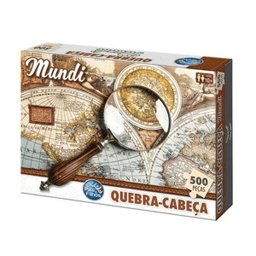 Pais & Filhos Quebra-Cabeça Mundi 500 Peças - 1