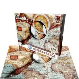 Pais & Filhos Quebra-Cabeça Mundi 500 Peças - 2