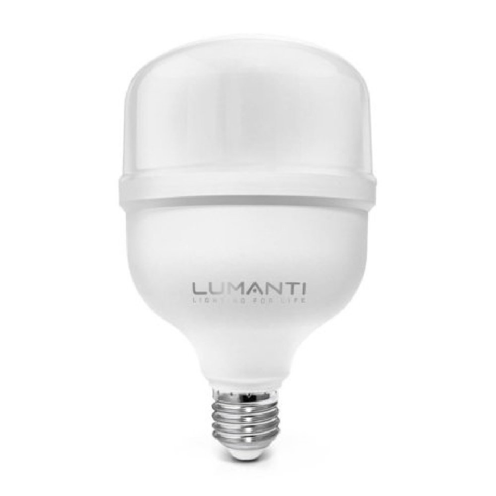 LÂMPADA LED BULBO T120 50W 3000K AMARELA LUMANTI