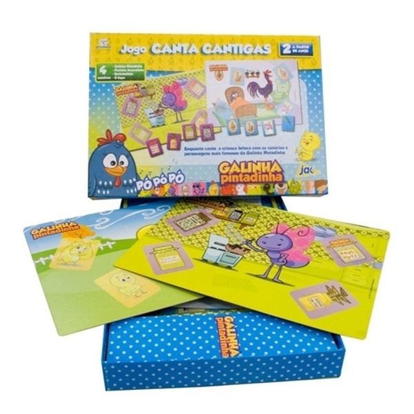 Jogo Canta Cantigas Galinha Pintadinha - Toyster