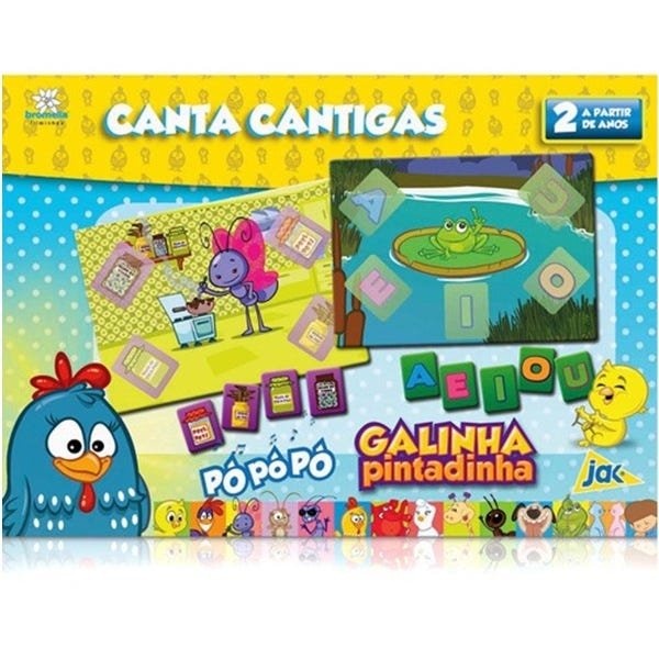 Jogo Canta Cantigas Galinha Pintadinha - Toyster