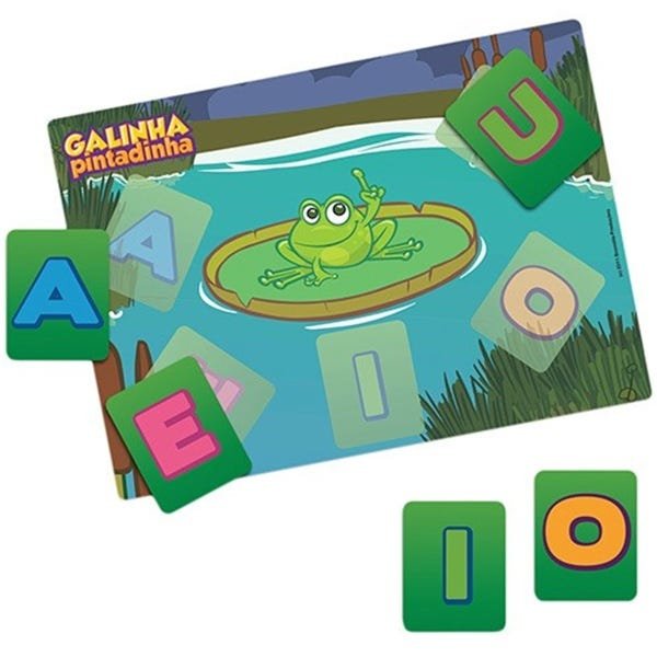 JOGO DESCOBRINDO AS VOGAIS GALINHA PINTADINHA JAK - GTIN/EAN/UPC  7896054020933 - Cadastro de Produto com Tributação e NCM - Cosmos