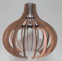 Ver imagem 2 de Luminária Teto tipo Pendente em MDF - Completa