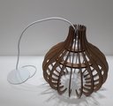 Ver imagem 4 de Luminária Teto tipo Pendente em MDF - Completa