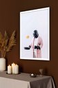 Ver imagem 1 de Quadro Decorativo Cozinha Darth - 70x50cm:moldura Branca