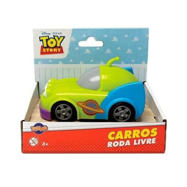 Carrinho de Brinquedo Filme Carros Pixar Disney Roda Livre A