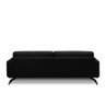 Sofá Decorativo Thalia 4 Lugares Sala de Estar 270cm Pés em Aço Couro Preto G88 - Gran Belo - 2