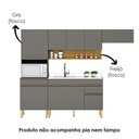 Ver imagem 5 de Cozinha Modulada 4 Pecas Balcao Pia Line Gris Cp Freijo Ktp