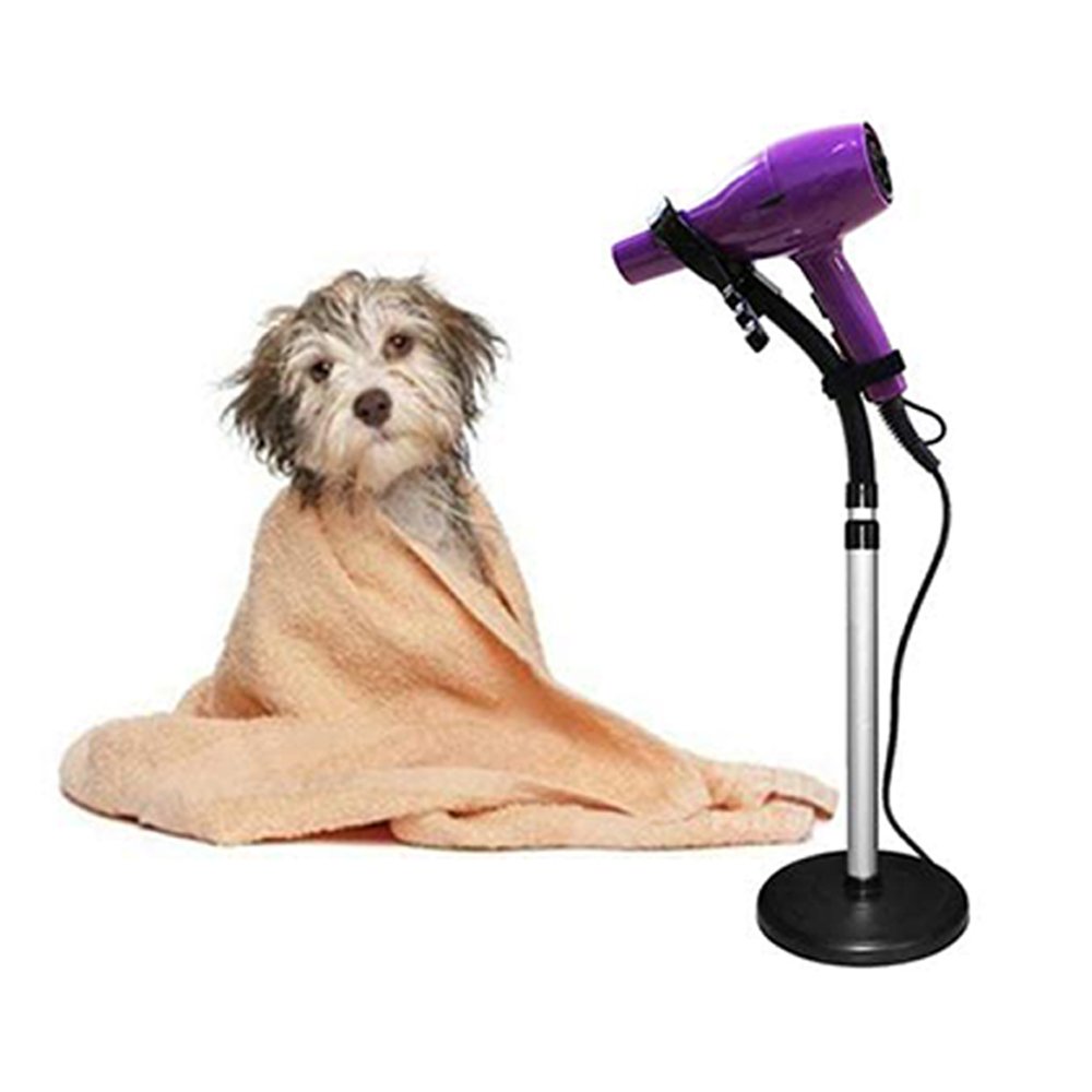 Suporte Secador Cabelo Pet Giratorio Ajustavel Flexivel Chao Salao  Cabeleireiro - BRASLU