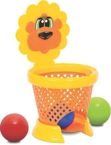 Brinqueto Infantil Basketball Baby Com Bolinhas Mercotoys