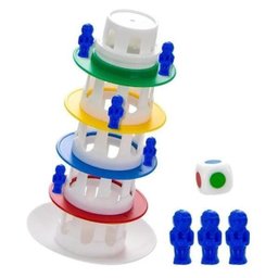 Jogo Torre Maluca Infantil Equilibrista Caiu Perdeu - 2
