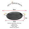 Tacho Disco de Arado 43cm com Alça para Porções em Geral:43cm - 2