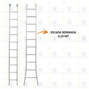 Ver imagem 5 de Escada Alumínio 3 em 1 Extensiva 2 X 10 - 20 Degraus Alumasa