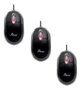 Ver imagem 2 de Mouse Optico Mini com Fio Knup Ergonômico Kp-m611 1200dpi Preto