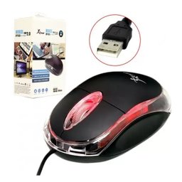 Mouse Optico Mini com Fio Knup Ergonômico Kp-m611 1200dpi Preto - 4