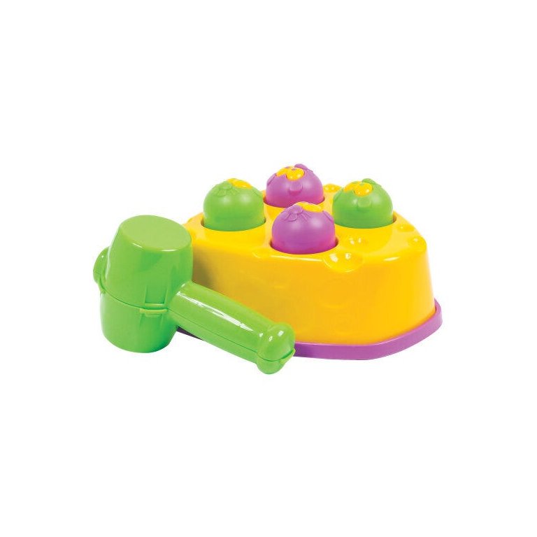 Brinquedo Infantil Rata Tuff Bata no Ratinho com Martelo