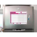 Ver imagem 2 de Painel Magnético - Quadro De Tarefas Educativo Rosa 2 Irmãs