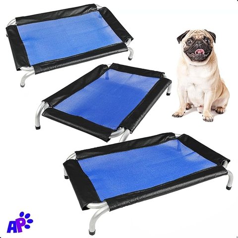 Cama Confortável Elevada para Cães de Porte Médio
