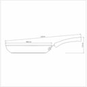 Ver imagem 2 de Frigideira Mônaco Induction Preto 28 Cm 2,4 L em Alumínio