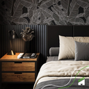 Ver imagem 2 de Painel Ripado 10m Linear Autocolante 10x1cm Cor Blue Urban Meu Rodapé