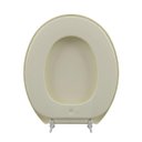 Ver imagem 3 de Assento Sanitário Almofadado Slim Bege Astra