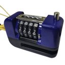 Ver imagem 6 de Trava de Disco Freio Antifurto Moto Motocicleta Bike Bicicleta Cadeado Senha 4 Digitos Resistente Pr