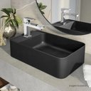 Ver imagem 2 de Cuba Retangular Suspensa Mesa Direita 50cm Ebano Fosco - L.43050.md.94