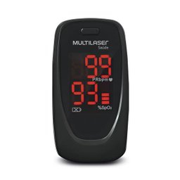 Oximetro de Dedo Medidor de Pulso ANVISA OXYGEN CHECK 6 Uni Multilaser - 2