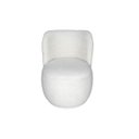 Ver imagem 5 de Poltrona Orgânica Bia Bouclé Decorativa Design Redondo Sala de Estar Escritorio Recepção Minimalista