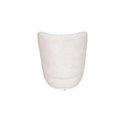 Ver imagem 4 de Poltrona Orgânica Bia Bouclé Decorativa Design Redondo Sala de Estar Escritorio Recepção Minimalista