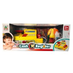 Brinquedo Caixa Registradora Som E Luz Acessórios Mercadinho - 1