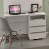 Escrivaninha com Tampo Extensível 3 Gavetas Caribe Móveis Rimo - 2