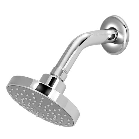Chuveiro Ducha Flatt Redondo Articulada Aquecedor Solar Gás
