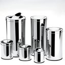 Ver imagem 3 de Lixeira Basculante 30x70cm 47 Litros - 3032210 - Brinox