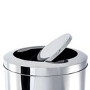 Ver imagem 2 de Lixeira Basculante 30x70cm 47 Litros - 3032210 - Brinox