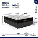 Ver imagem 4 de Cama Box com Colchão de Espuma D45 Ortobom Airtech 150 Casal 138cm