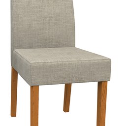 Kit 04 Cadeiras de Jantar Mayte Veludo Linho TL13 Pés Ypê - D'Rossi - 4